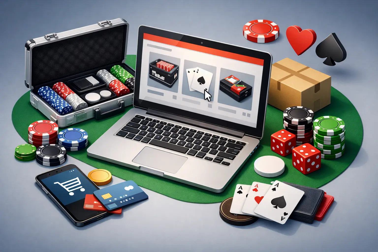 Poker Zubehör online kaufen - ohne Fehlkauf