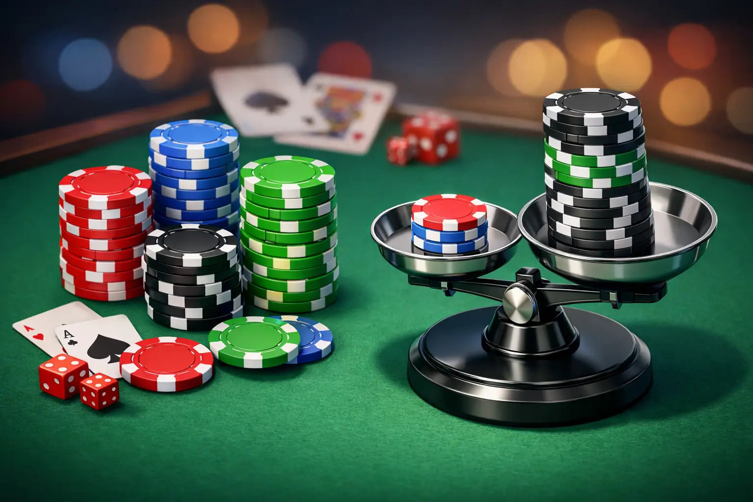 Poker Chip Weight Guide for Better Play