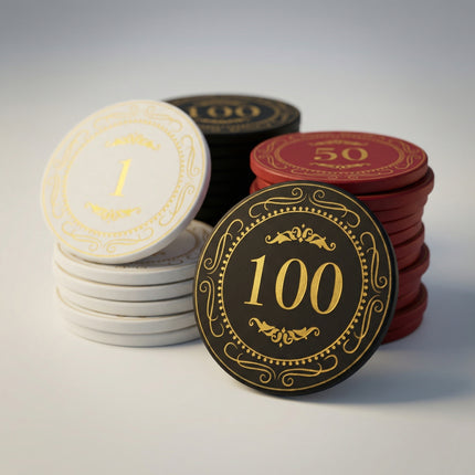 (Pre-Order) Royal Edition- Poker Set - Zahlenwert